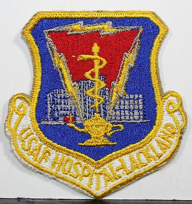 USAF Hospital, Lackland AFB Full Color Insignia Badge Crest Emblem Patch