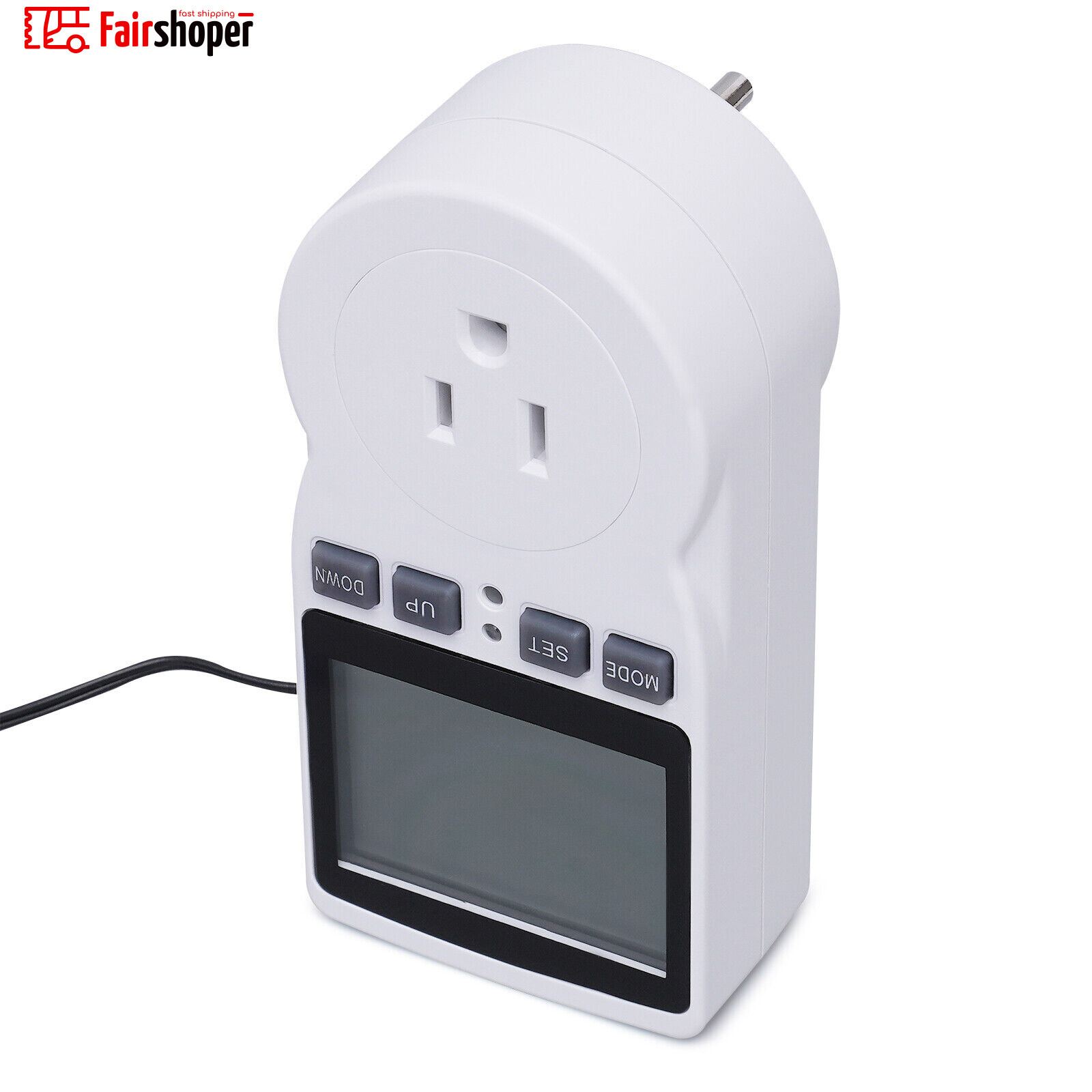 Digital Plug in Thermostat Timer Switch Socket Temperature Controller Switch USA