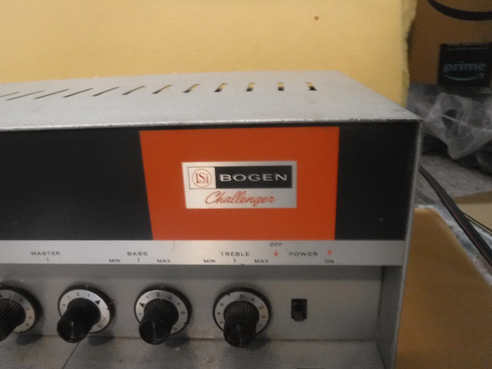 Bogen Challenger Amplifier - CHB-35 35 Watt Tube Amp Untested
