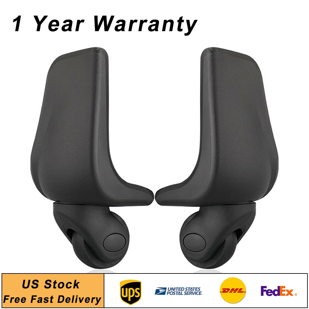 1 Pair Replacement Luggage/Suitcase Spare  Rear  Swivel Wheel 360° Spinner W001