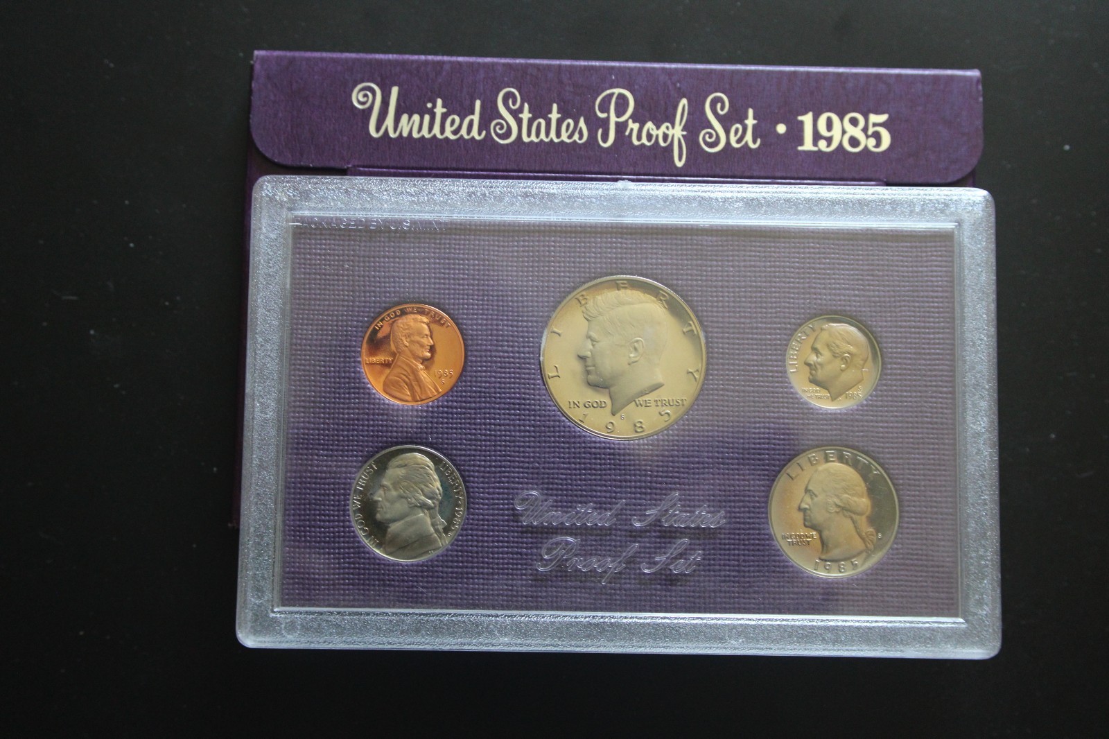 1985-S PROOF SET OGP IN EXCELLENT CONDITION