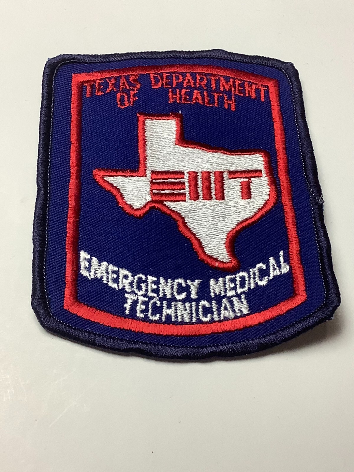 TEXAS DEPARTMENT OF HEALTH EMERGENCY MEDICAL SERVICE PATCH - NEW OLD STOCK