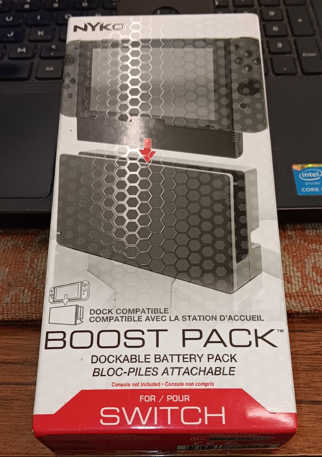 Brand New Boost Pack - Dockable Battery Pack For Nintendo Switch - Nyko