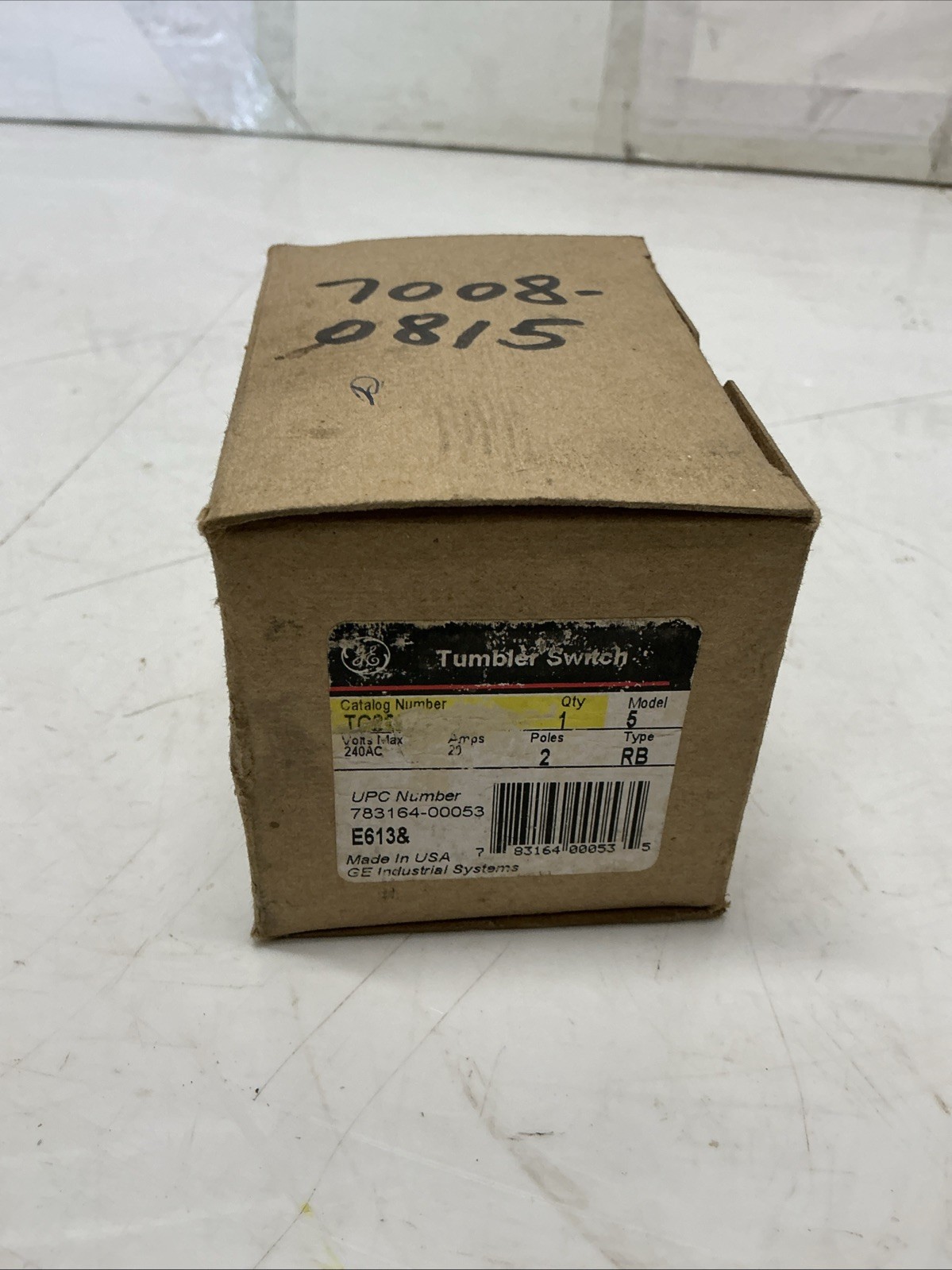 GE TC2228 TUMBLER SWITCH. Z-999