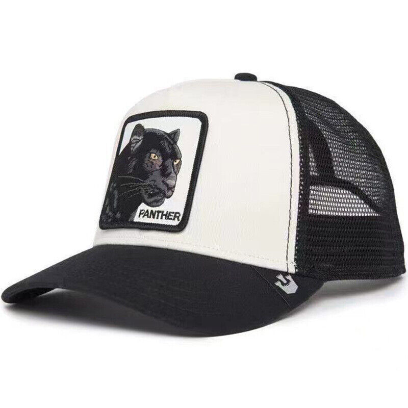Trucker Hat Snapback Adjustable Baseball Cap Men Hats Animal Patch Mesh Hat New