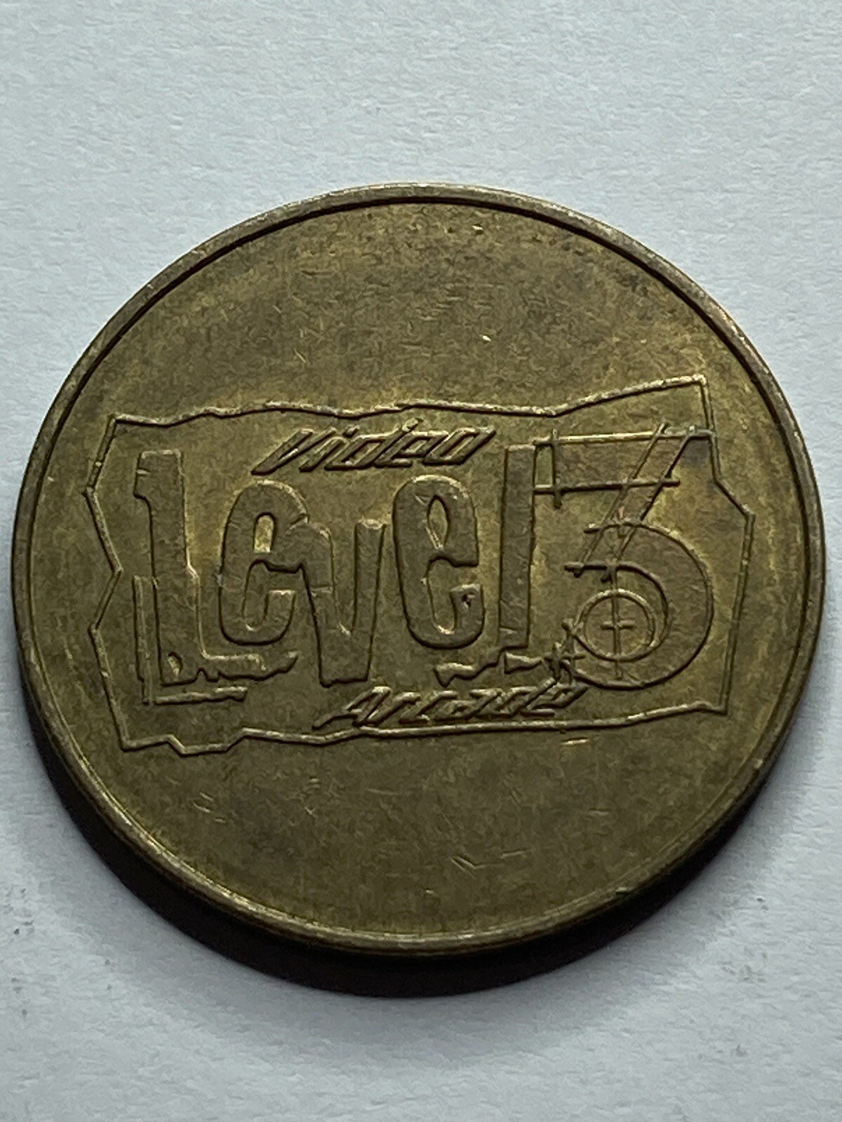 RARE LEVEL 3 ARCADE TOKEN - GRAND ISLAND, NEBRASKA (OBSOLETE, RETIRED) #rv1