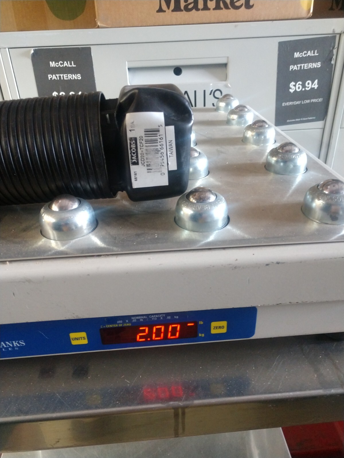 NIB Jacobs 66161 D20xTCF20 Tool Holder JCD20xTCF20