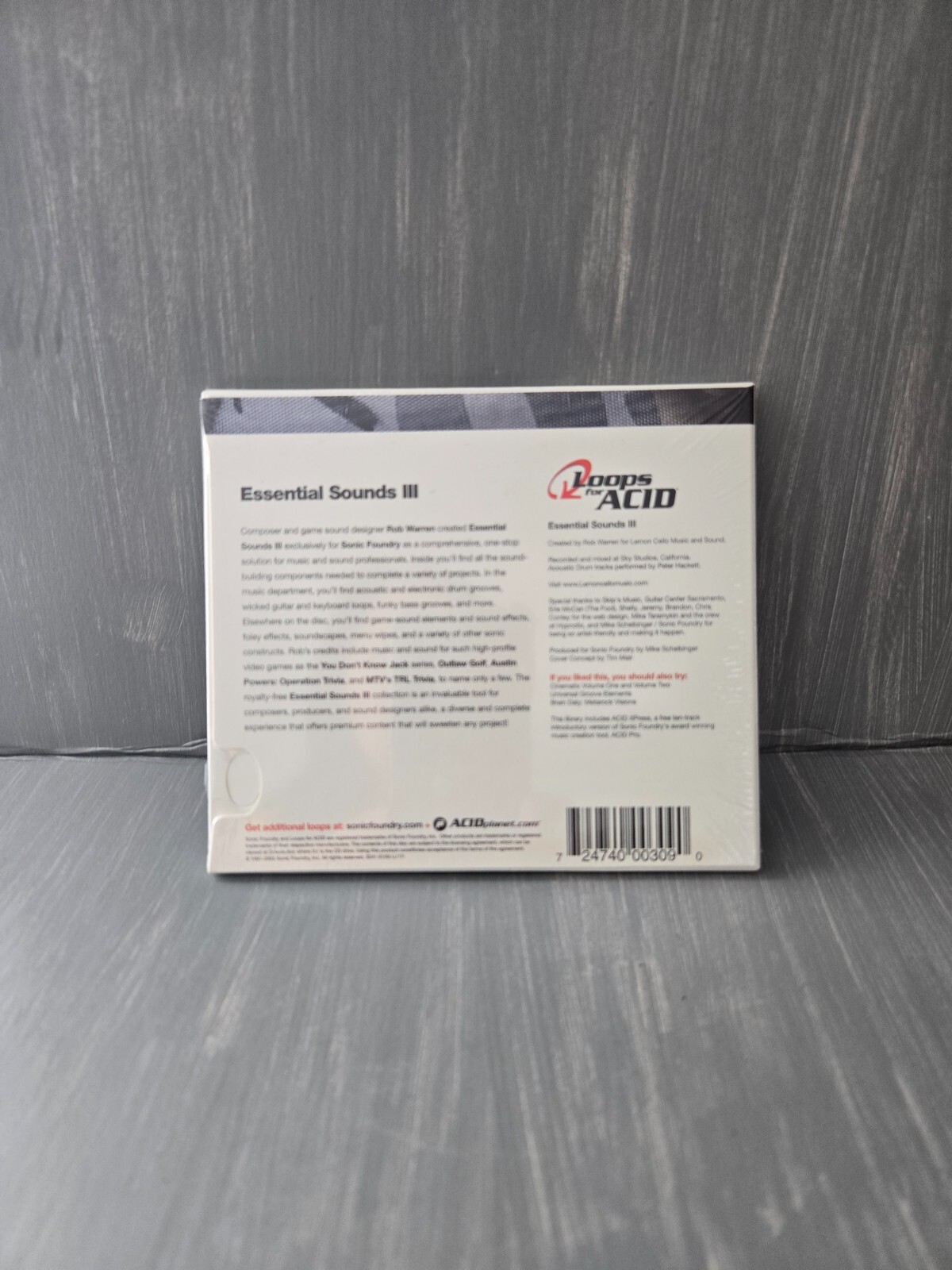 SONICFOUNDRY_LOOPS FOR ACID_ Essential Sounds III
