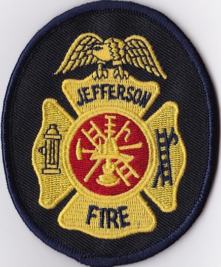Jefferson Fire Firefighter Patch