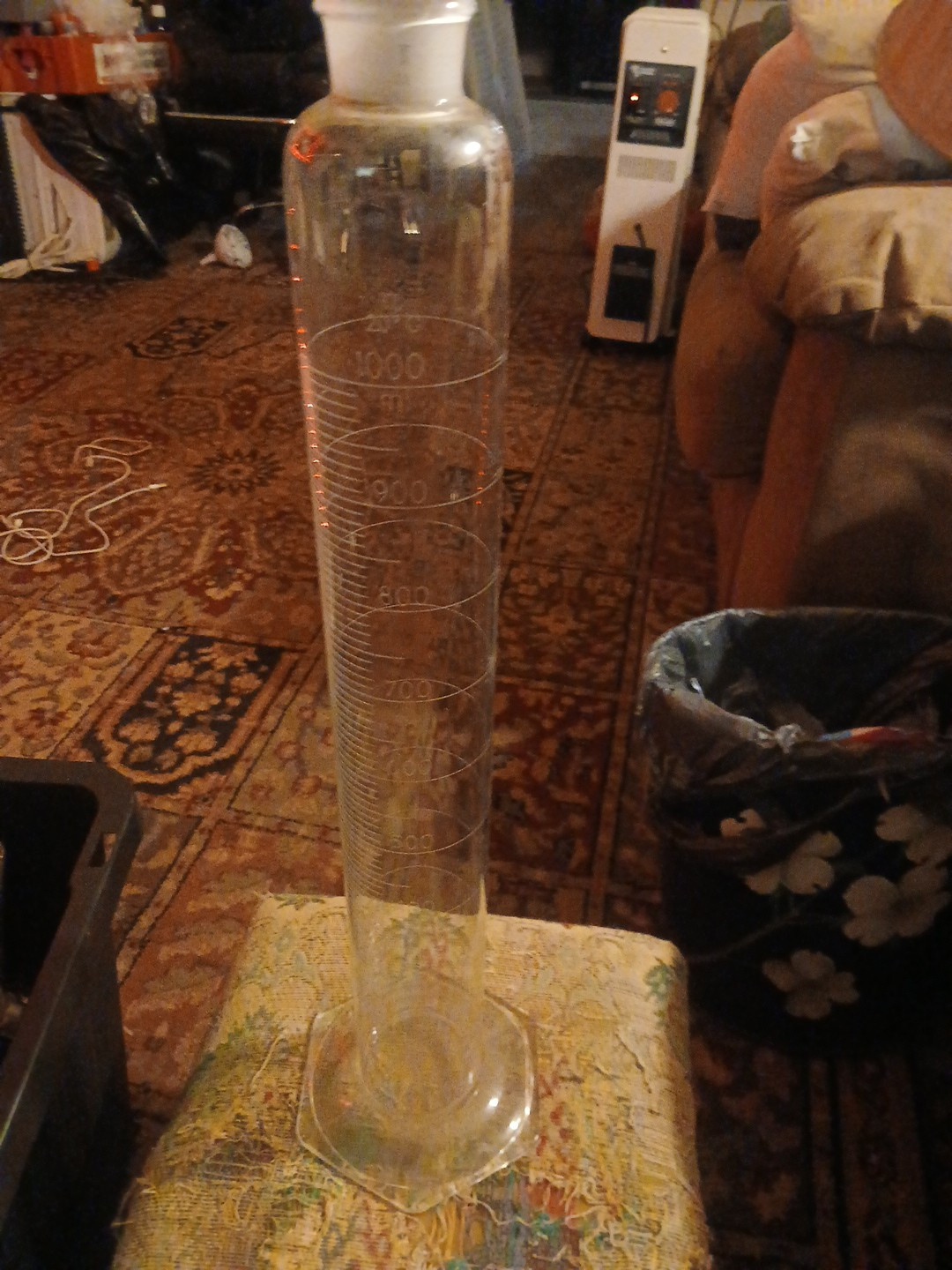 Pyrex ADRICH Graduated Mixing Cylinder 1000ML, 24/40 | CLASS A