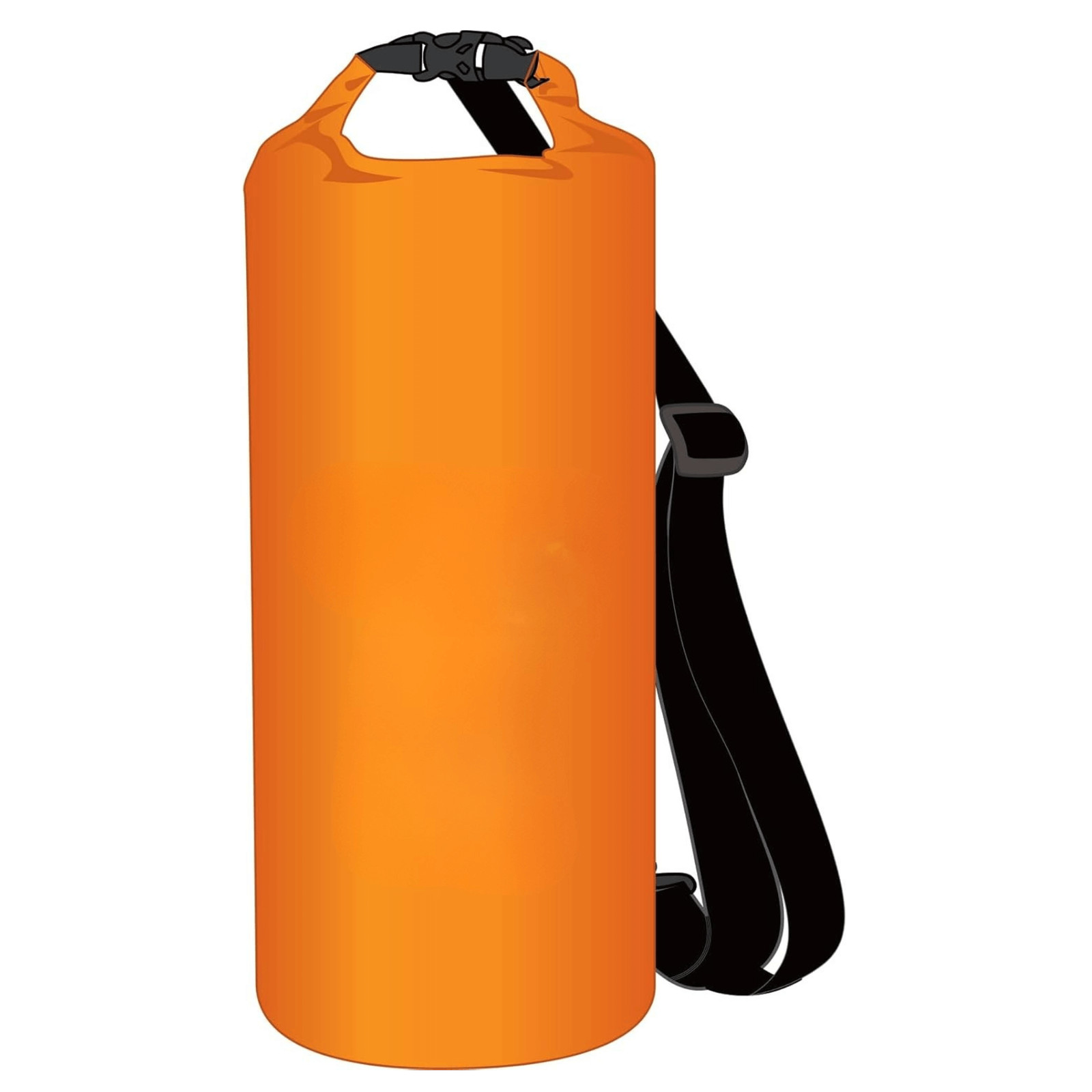 WOW Watersports H2O Proof 10L Drybag Orange, w Mesh Sides and Phone Pocket