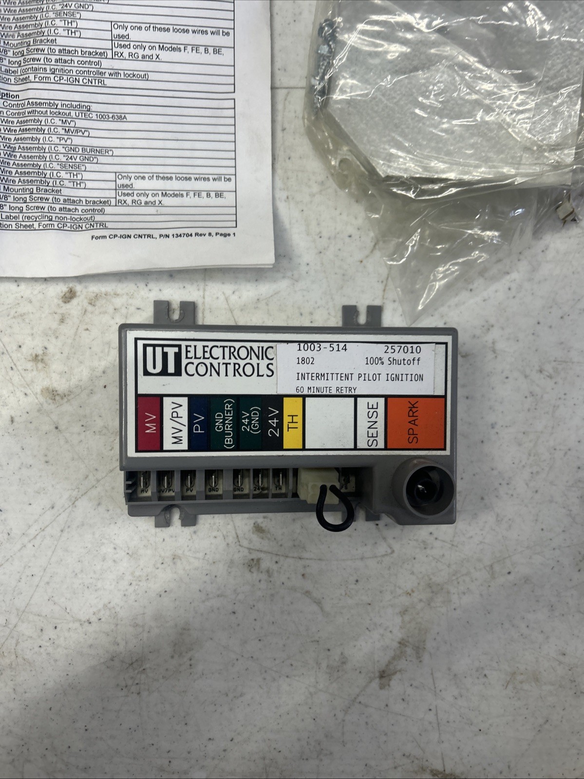 UTEC 1003-514 Igniton controller