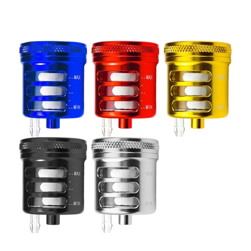 Motorbike Accessories Motorcycle Metal Brake Fluid Reservoir Oil Cup