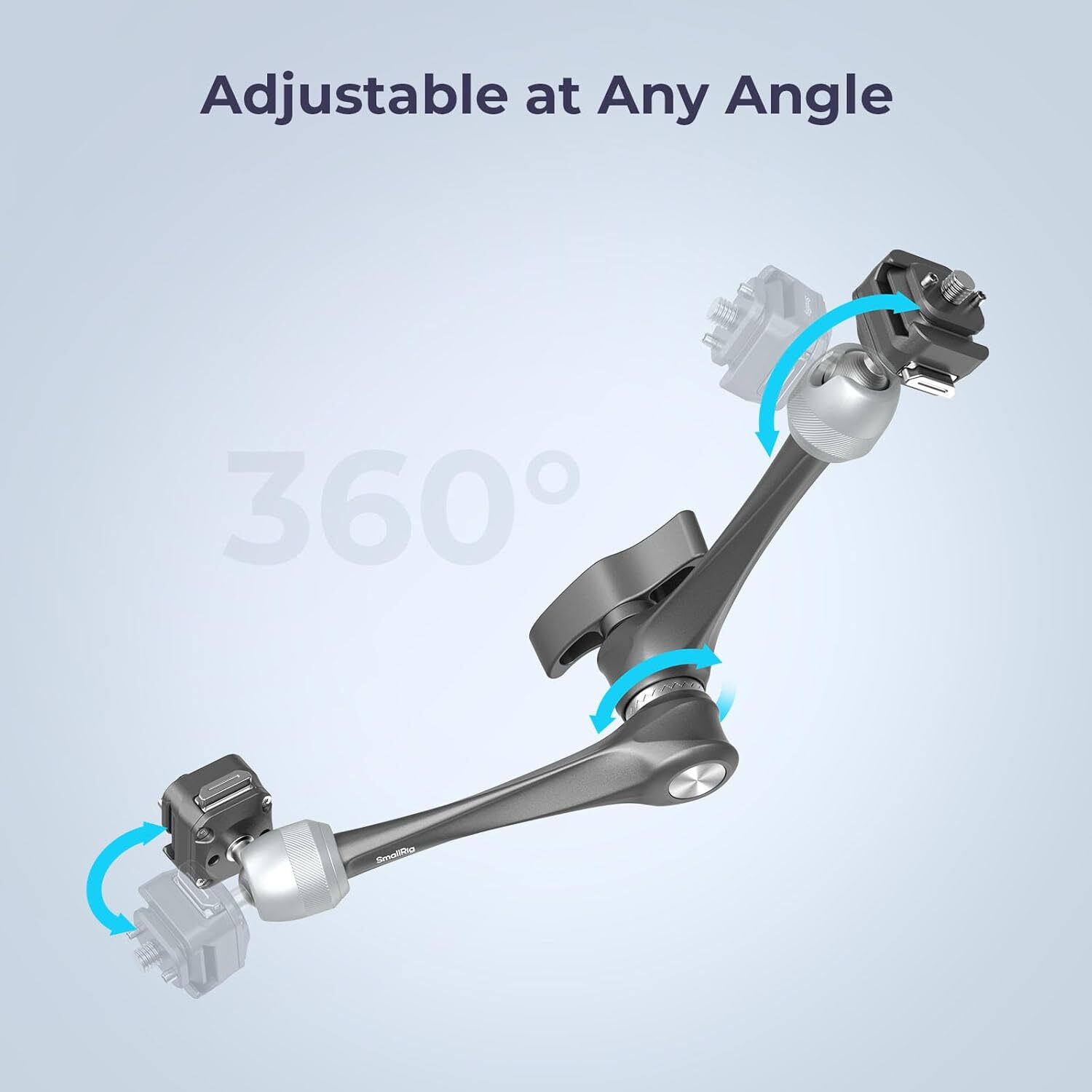SmallRig 11" Rosette Magic Arm for Monitors, Lights, Max Load Cpacity 3kg - 4489