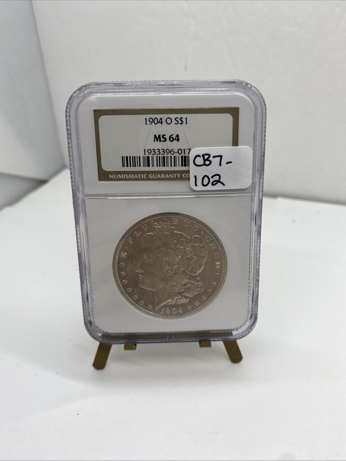 1904 O Morgan Silver Dollar NGC MS64 CB7-102
