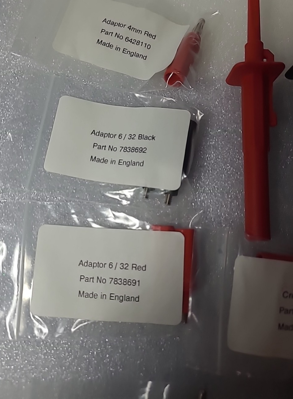 IBM Meter Lead Set Part No 6428104 - 15 Pcs Plus Pouch