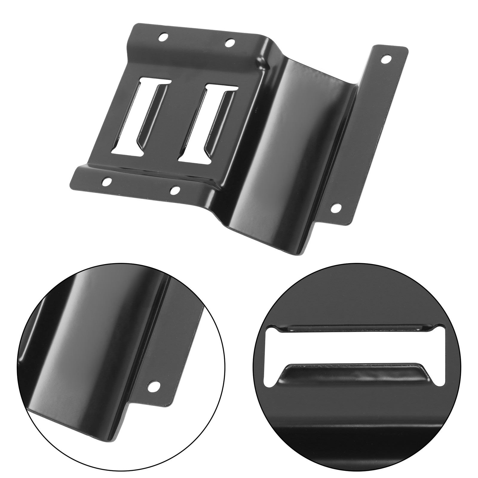 LABLT Secure Cargo E Track Wheel Chock System 6' Ratchet Tie Down Straps For UTV