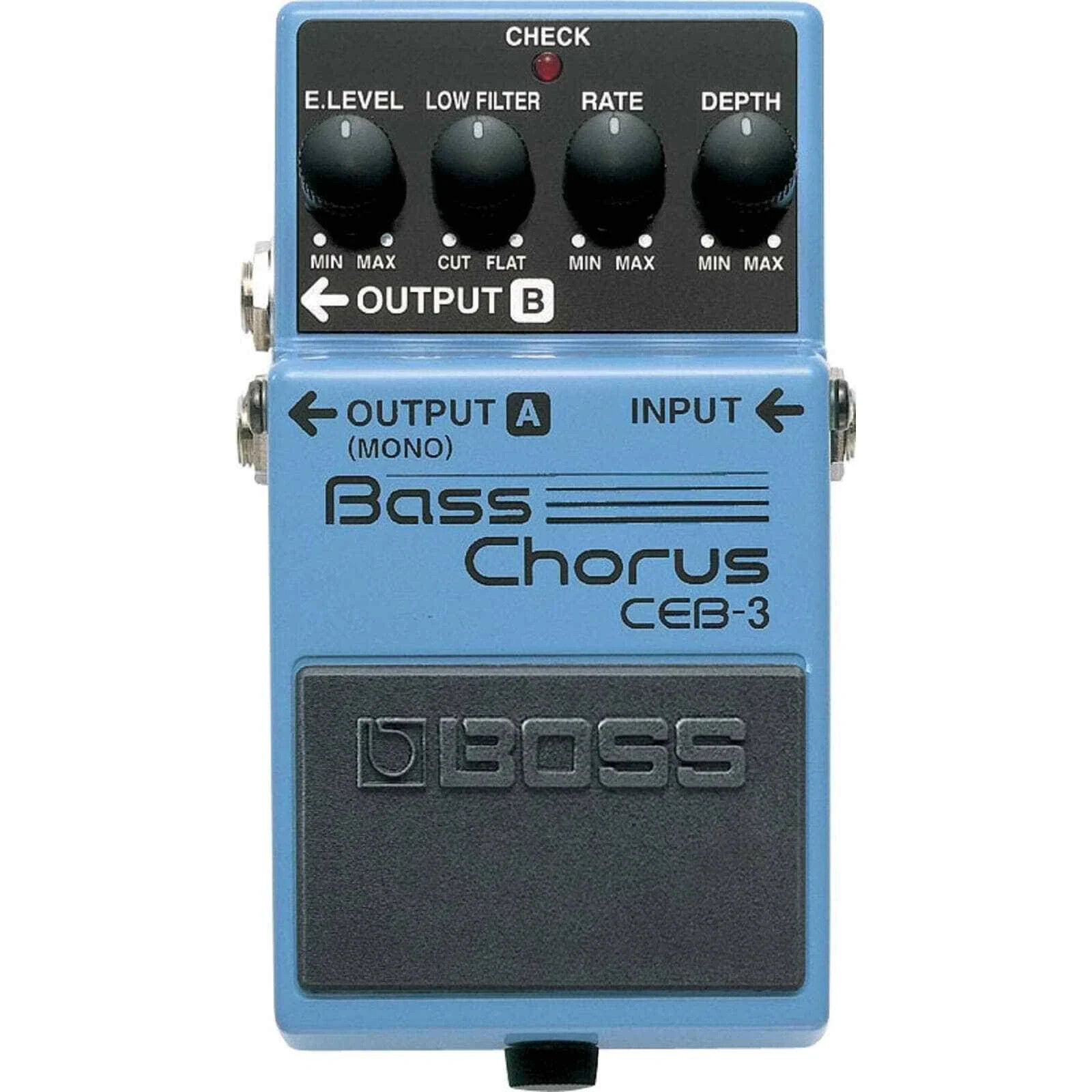 Boss CEB-3 Bass Chorus Bass Guitar Effect Pedal Good condition USED