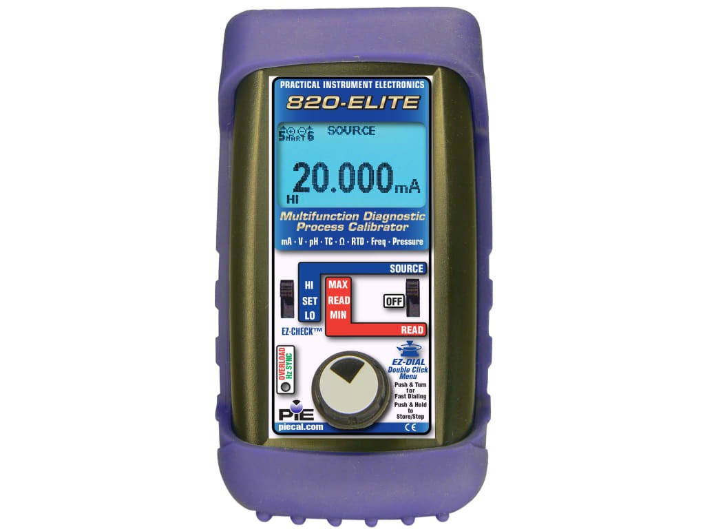 PIE 820 ELITE High Accuracy Multifunction Diagnostic Calibrator