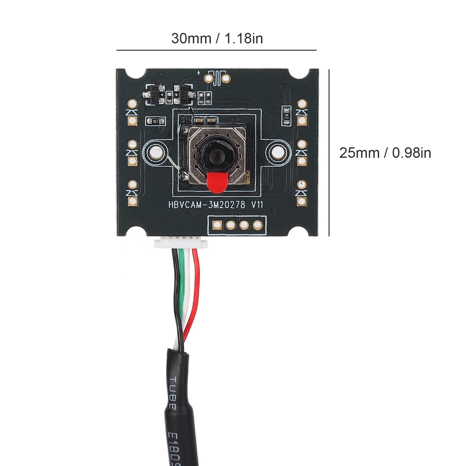 Mini USB2.0 Webcam Board Drive Free Industrial Camera Module OV3640 Sensor