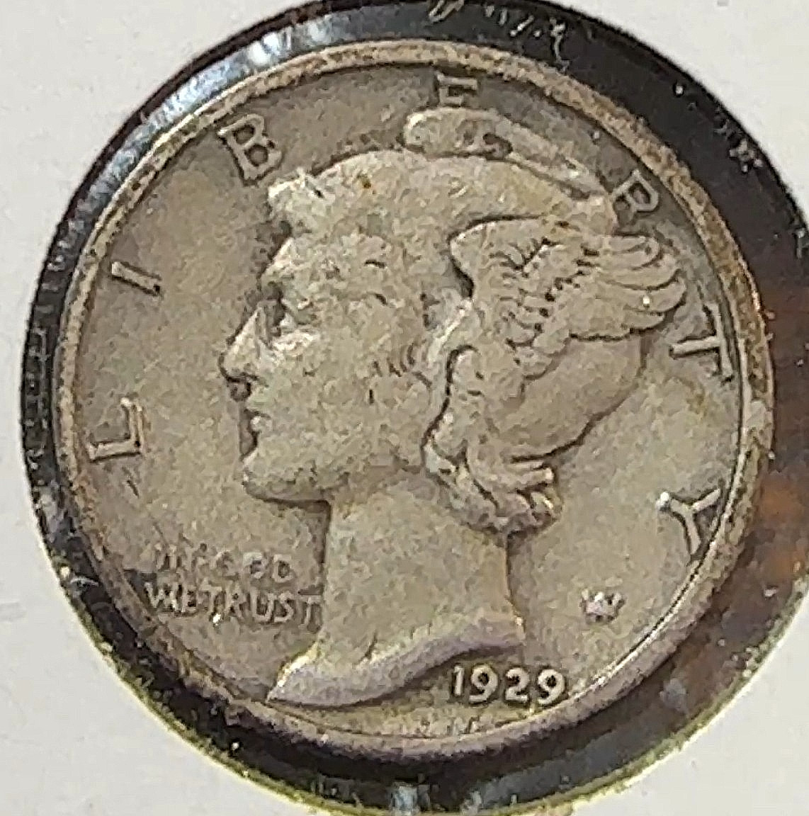 1929-S Mercury Dime Nice Original Choice XF CHRC