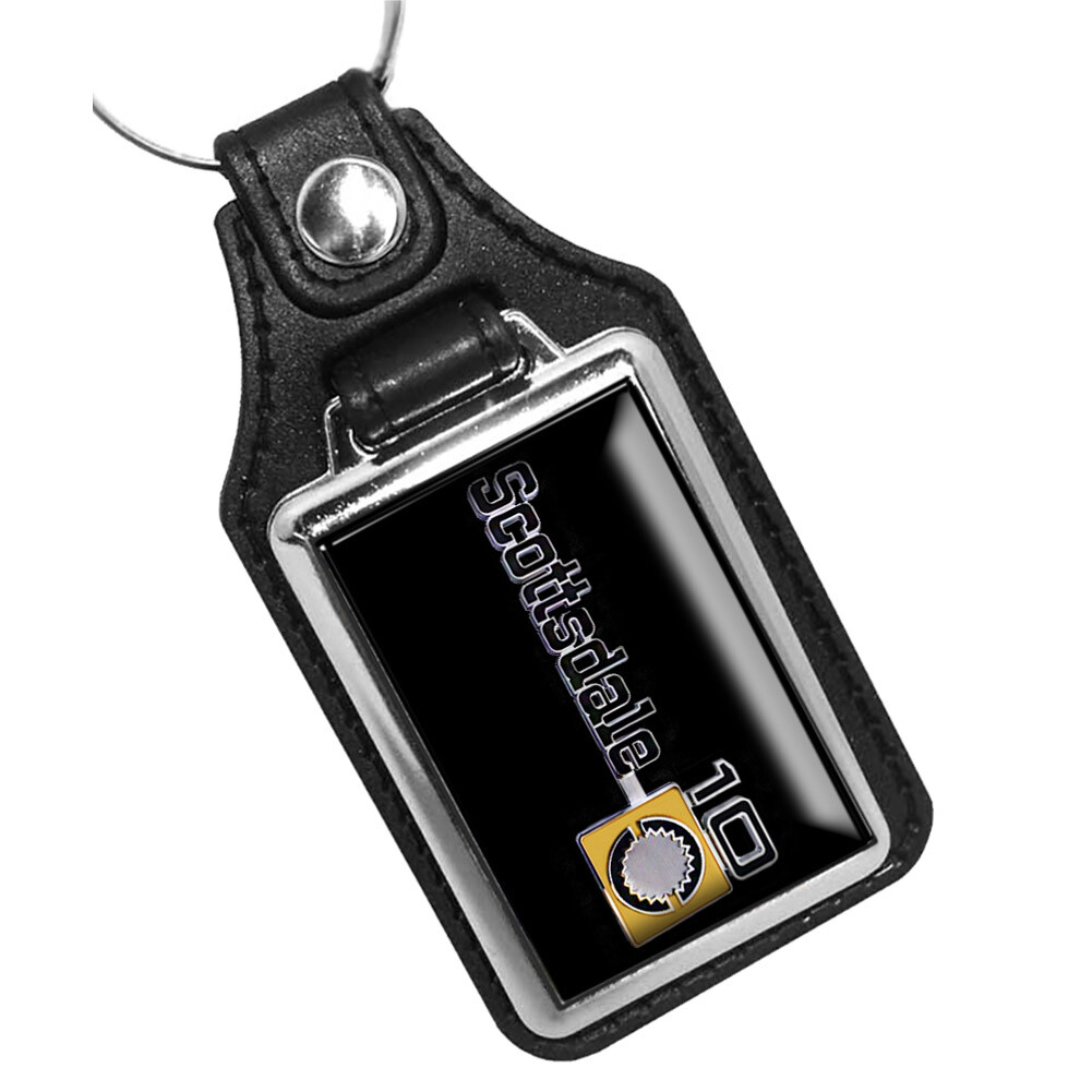 Compatible w 1975-1980 Scottsdale 10 20 30 Truck Faux Leather Key Ring Gift