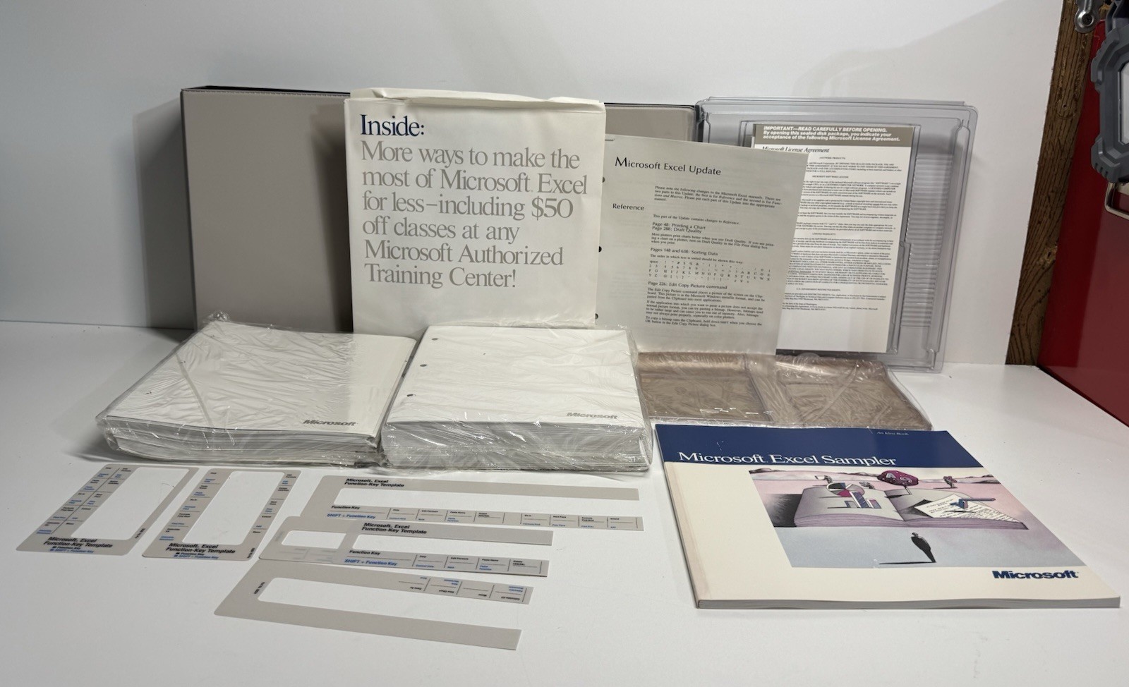 Microsoft Excel for Windows 3.5" Floppy, 1988 Vtg New Unused