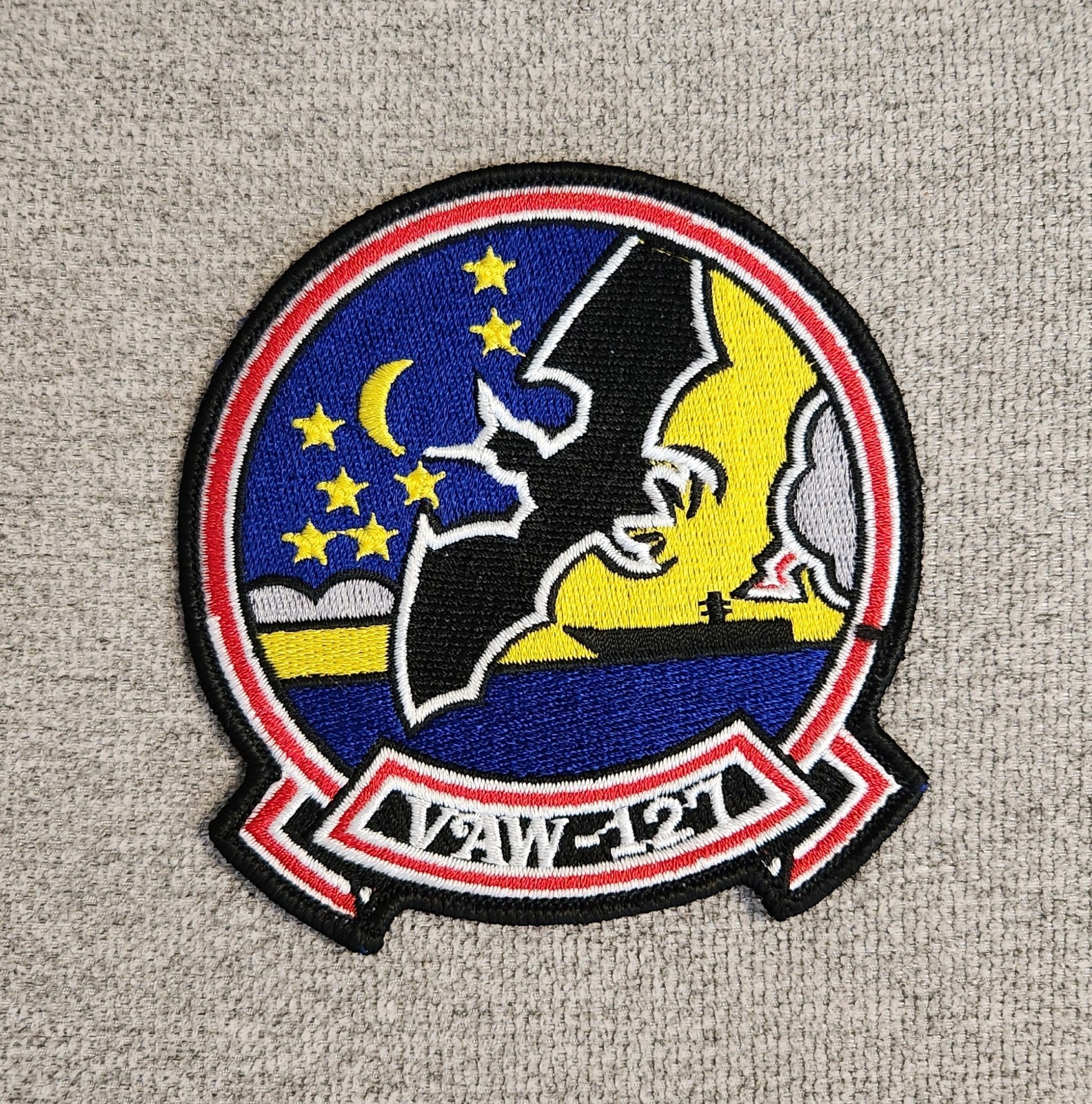VAW-127 SEABATS Navy Squadron Patch