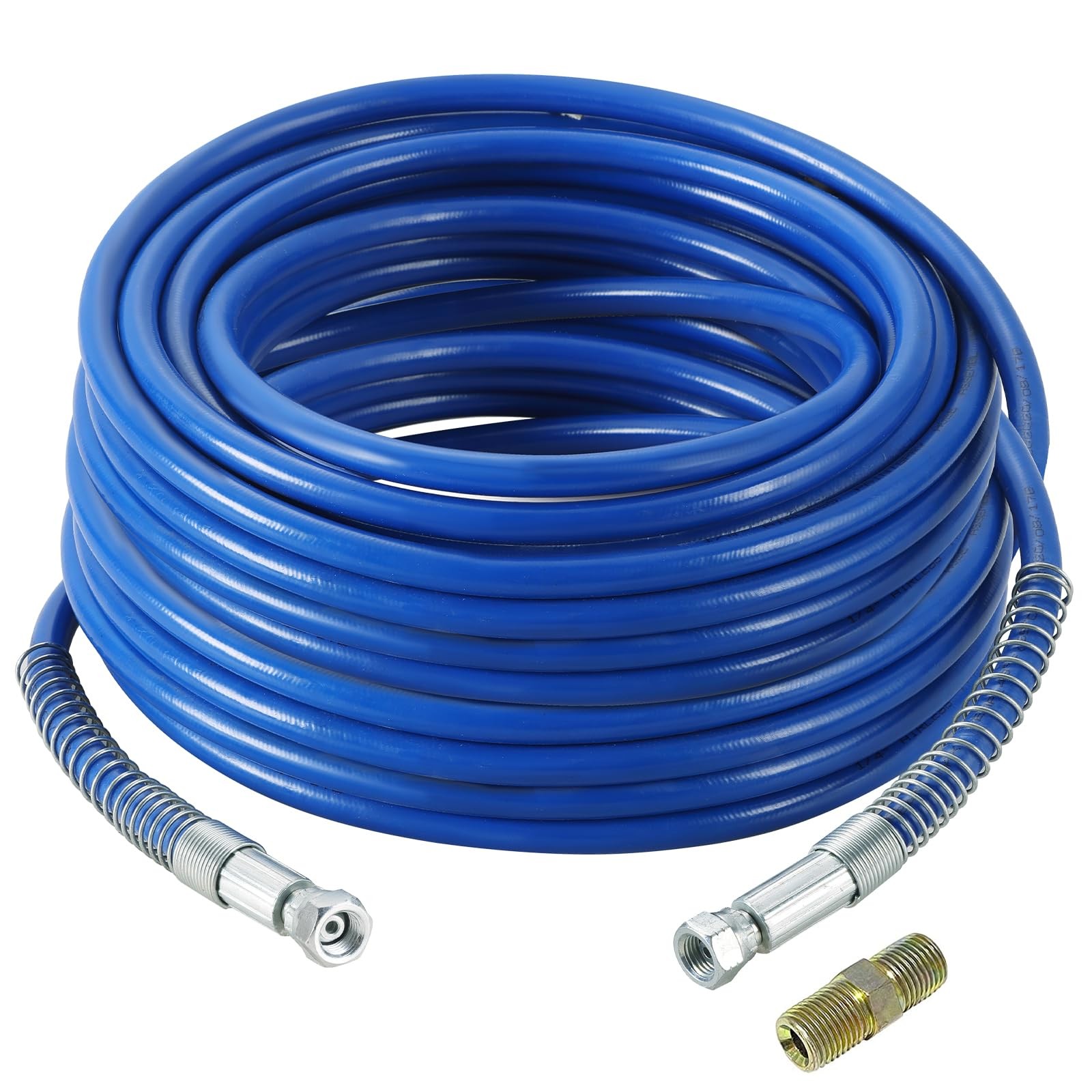 50Ft Upgraded Airless Paint Hose for Graco Sprayers, Reinforced Brass Wire Braid