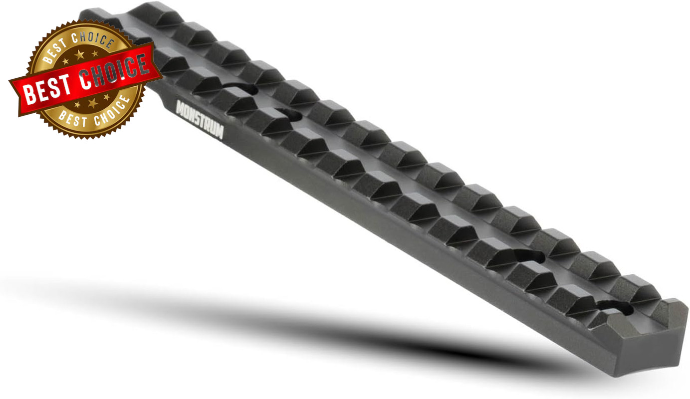 Ruger 10/22 Extended Length Picatinny Rail Mount