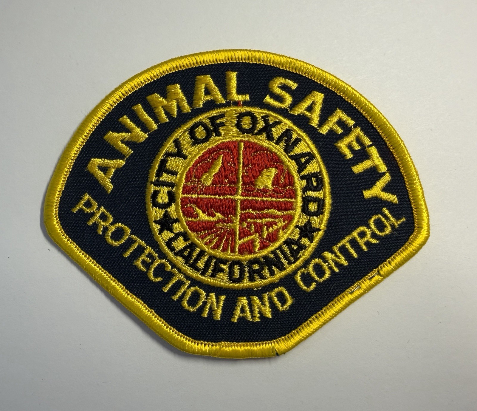 CALIFORNIA OXNARD ANIMAL SAFETY PROTECTION AND CONTROL PATCH VENTURA COUNTY #D47