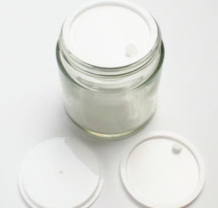 100 White 2" Cosmetic Jar Liners Plastic Seal Moisture Oxygen Barrier Packaging