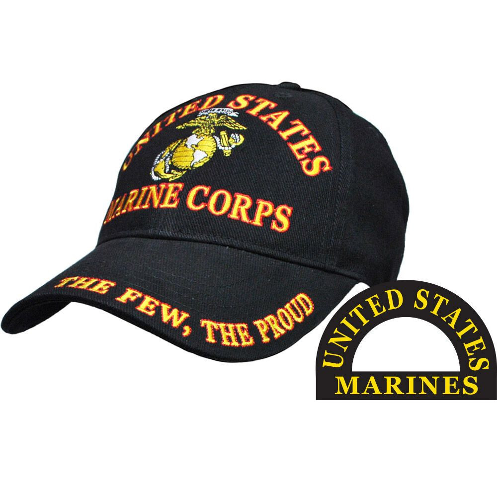 U.S Military Marine Corps the few the proud USMC Licensed Baseball Hat Cap