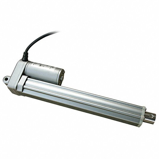 DUFF-NORTON LT25-1-200 LINEAR ACTUATOR, 27 LB LOAD, 12V DC,  5FTD6, NEW!