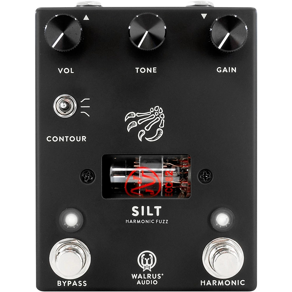 Walrus Audio SILT Harmonic Tube Fuzz Effects Pedal Black