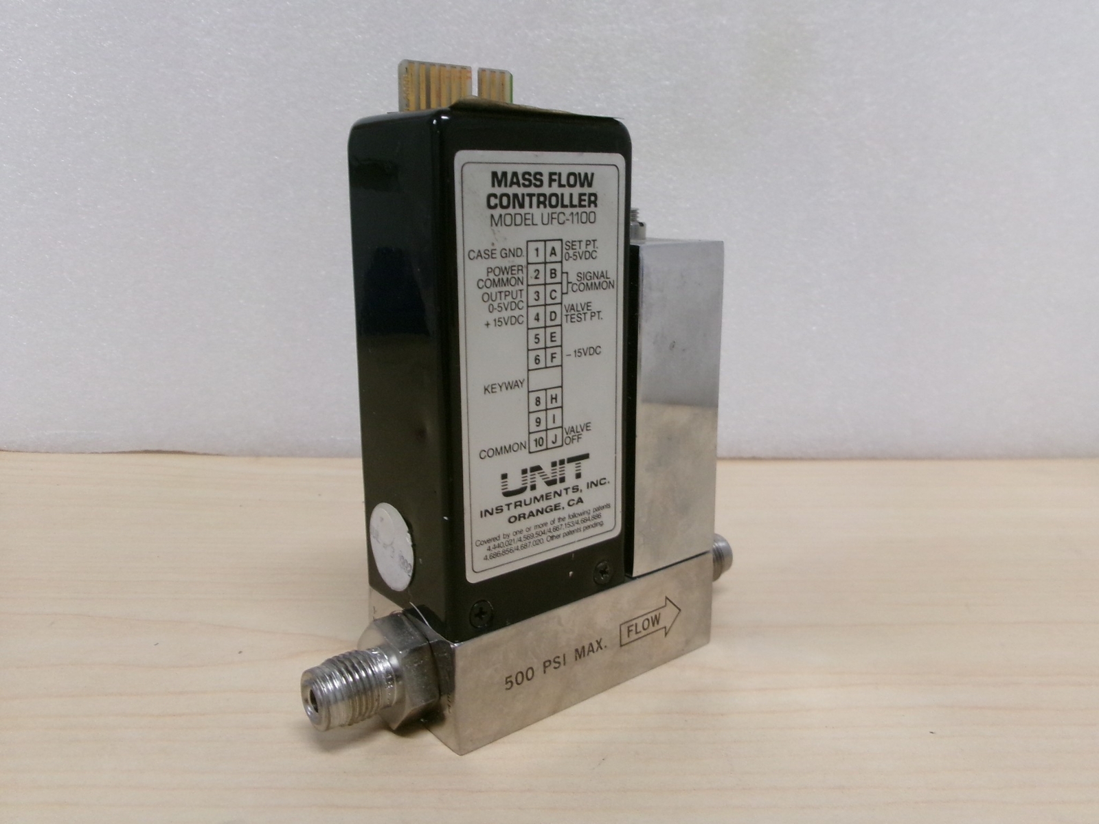 Unit, UFC-1100, Range 3 SLM, Gas N2, Used
