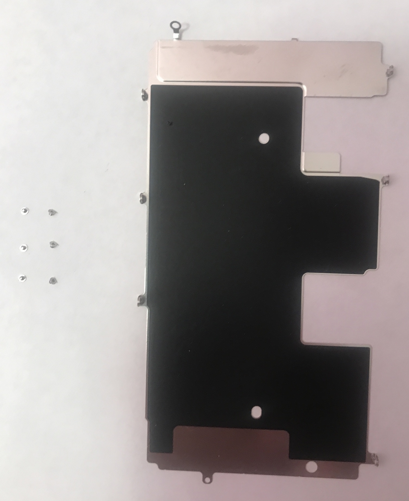 iPhone 8/SE 2020/22 LCD Inner Back Metal Shield Plate & 6 Screws