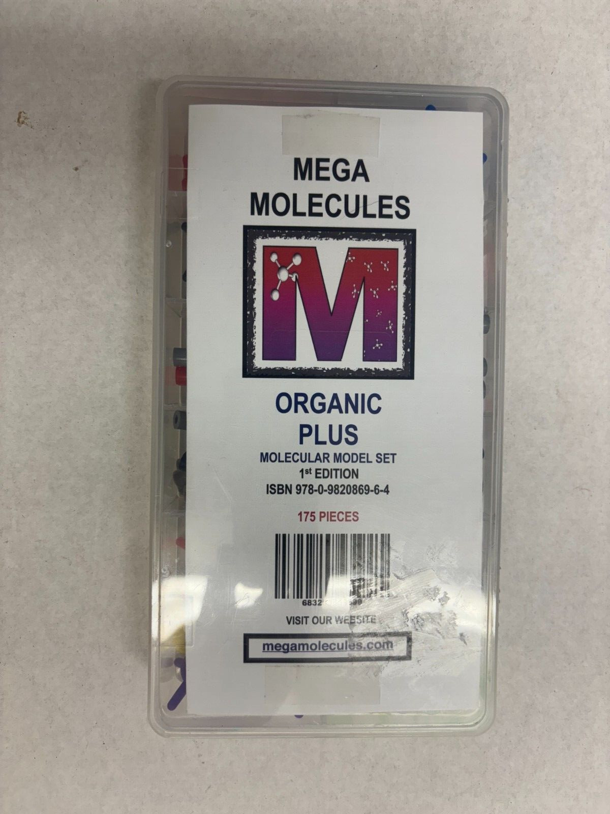 Organic Plus Chemistry Molecular Model Set 1st Edition 175 pc Mega Molecules