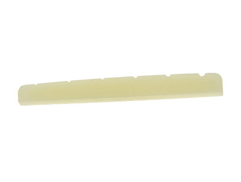 Unbleached 42mm Bone Nut Electric Guitar Slotted  Nut for Strat Tele 42x3.5mm