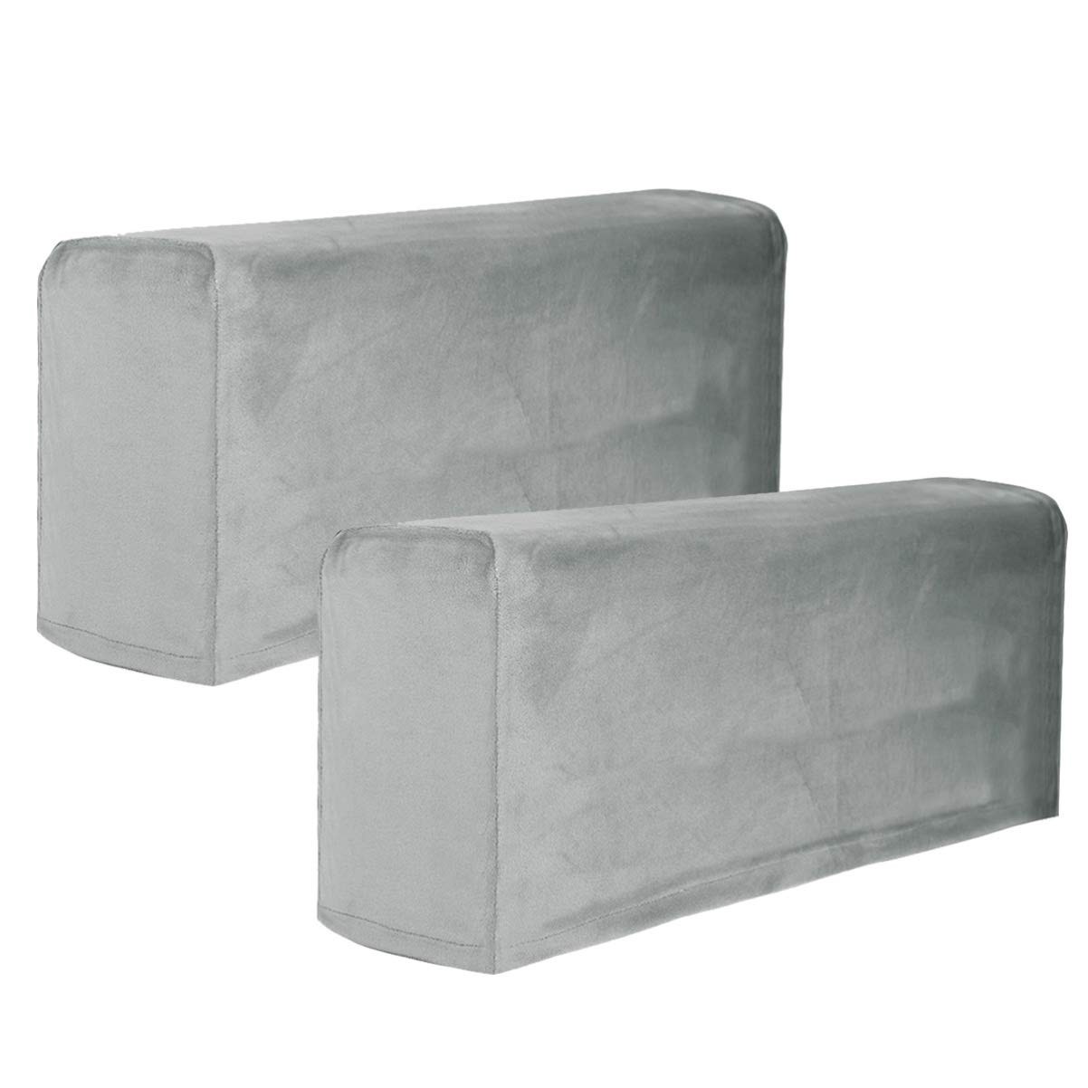 NOLITOY 2pcs Stretch Armrest Covers for Sofa, Universal Removable Armrest Protec