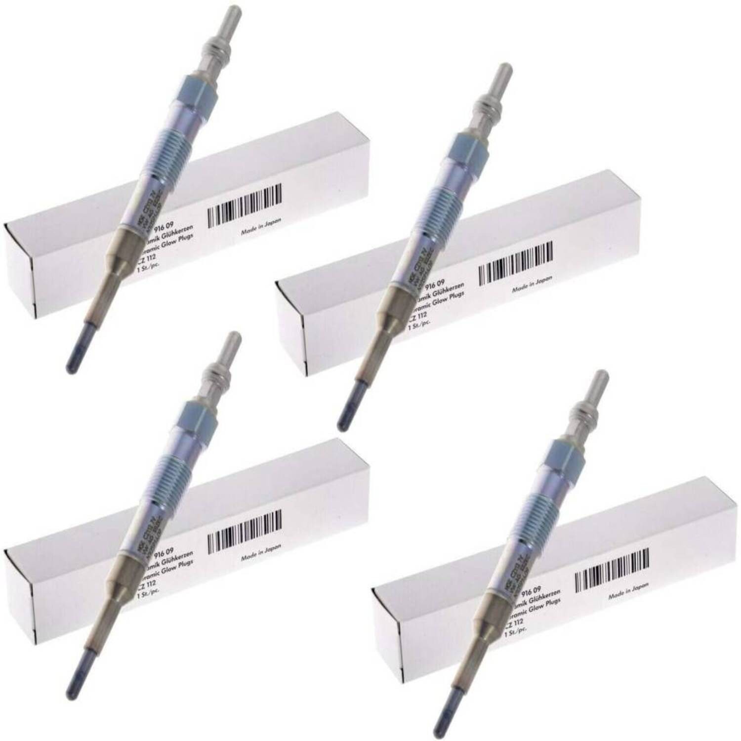 OEM 4-Pack Glow Plugs For VW Jetta Beetle Golf Diesel 1.9 1998-2006 N-105-916-09