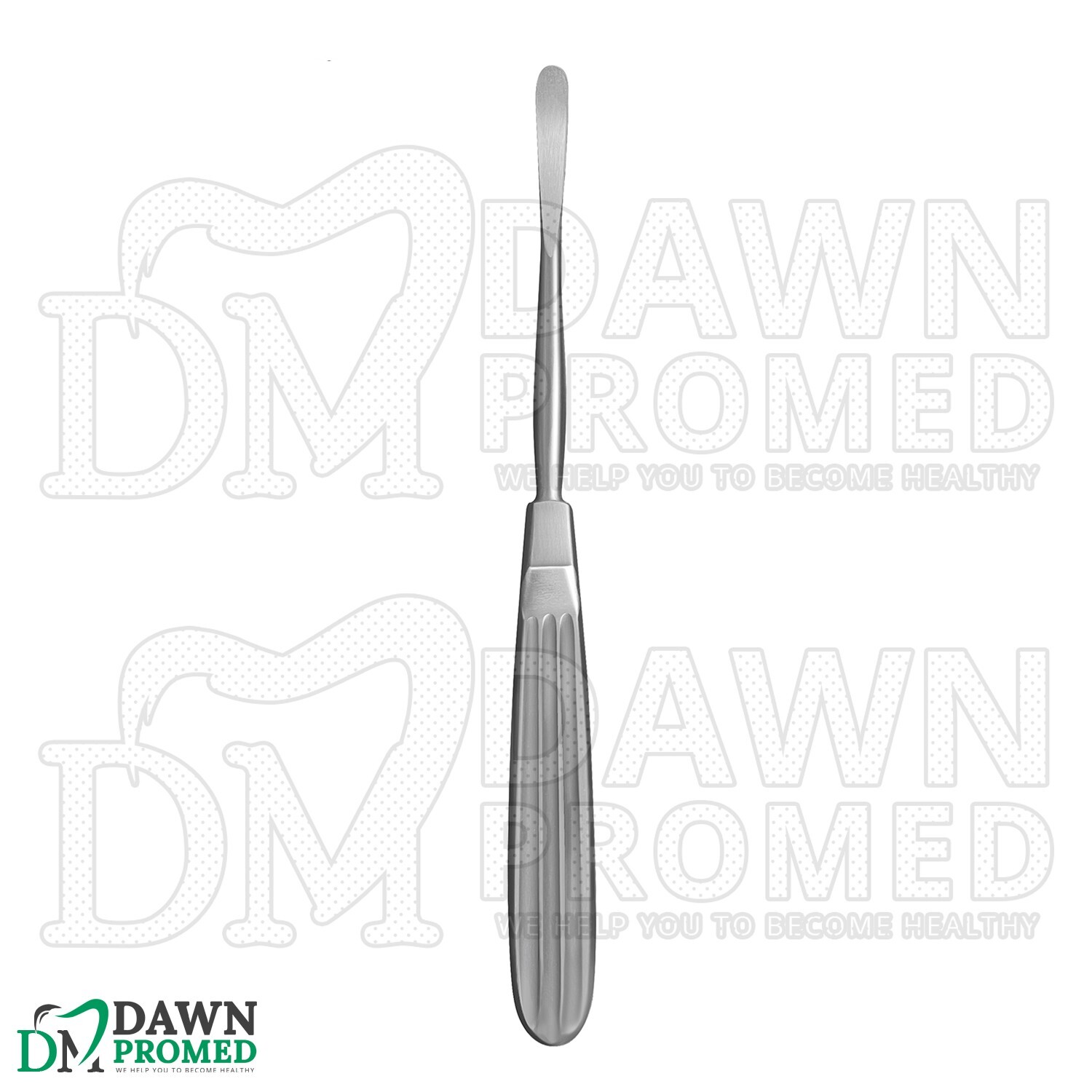 Adson Periosteal Elevator 7.5" Semi-Sharp Curved 7MM Neurosurgical Instruments
