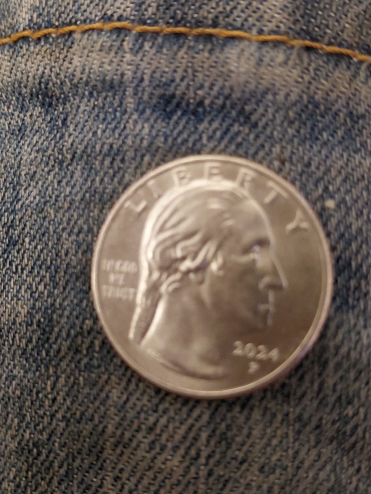 2024 P Quarter “IN COD WE TRUST” Mint Error EXCELLENT CONDITION Very Few Left