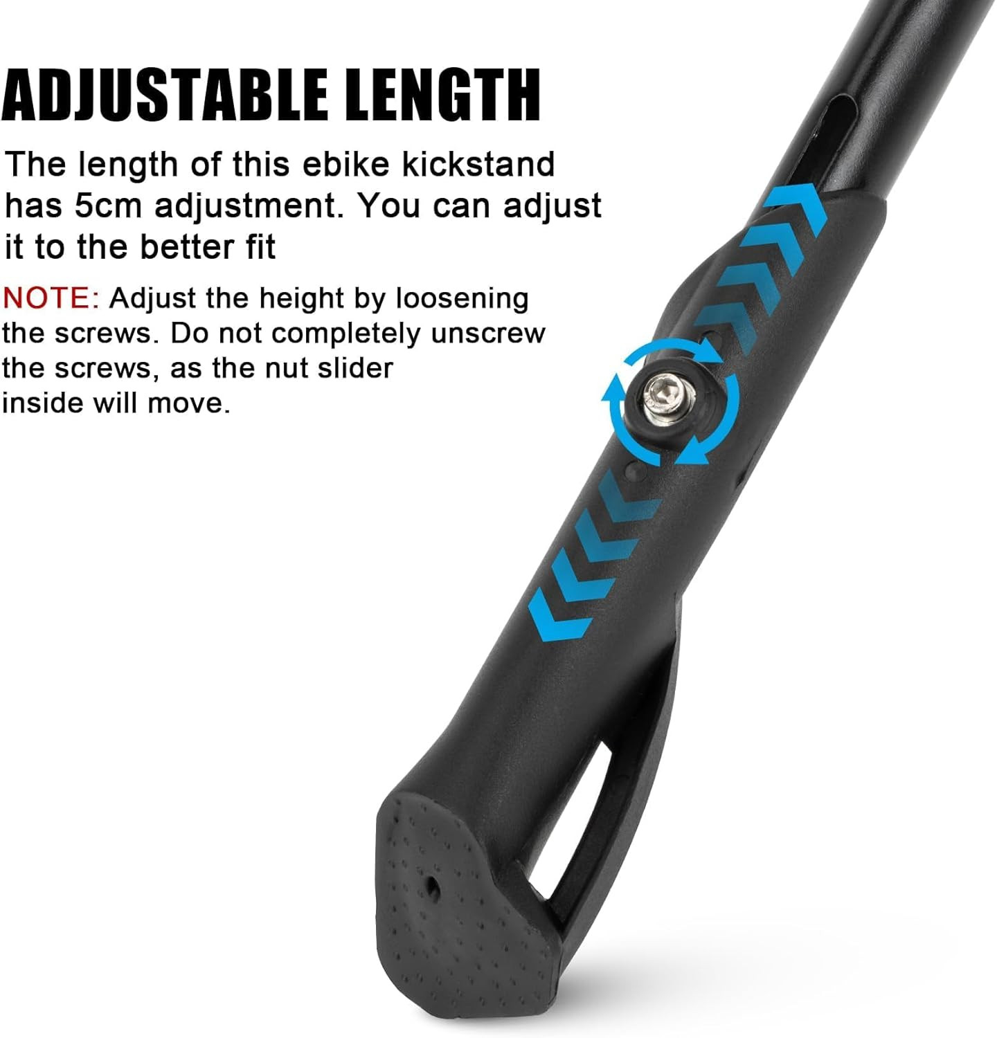 Kickstand for Ridstar Q20, Non-Slip Kick Stand for Ebike Dirt Bike Ridstar Q20