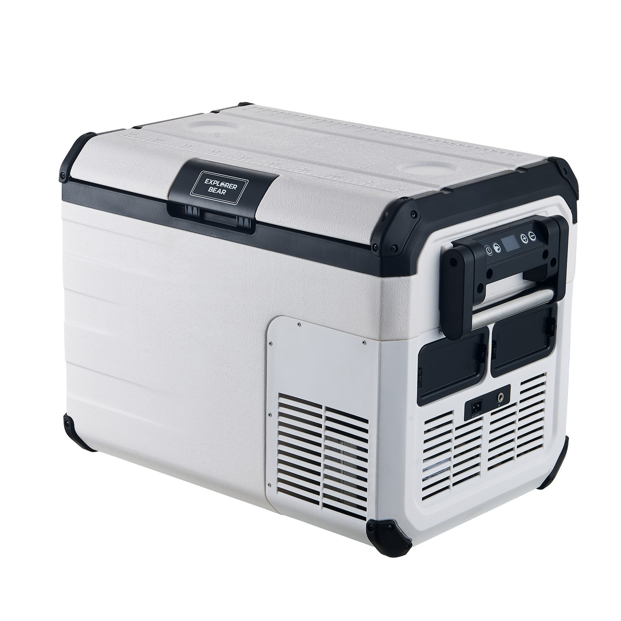 Explorer Bear 37QT/35L 12V Portable Car Refrigerator RV Freezer Compact Fridge