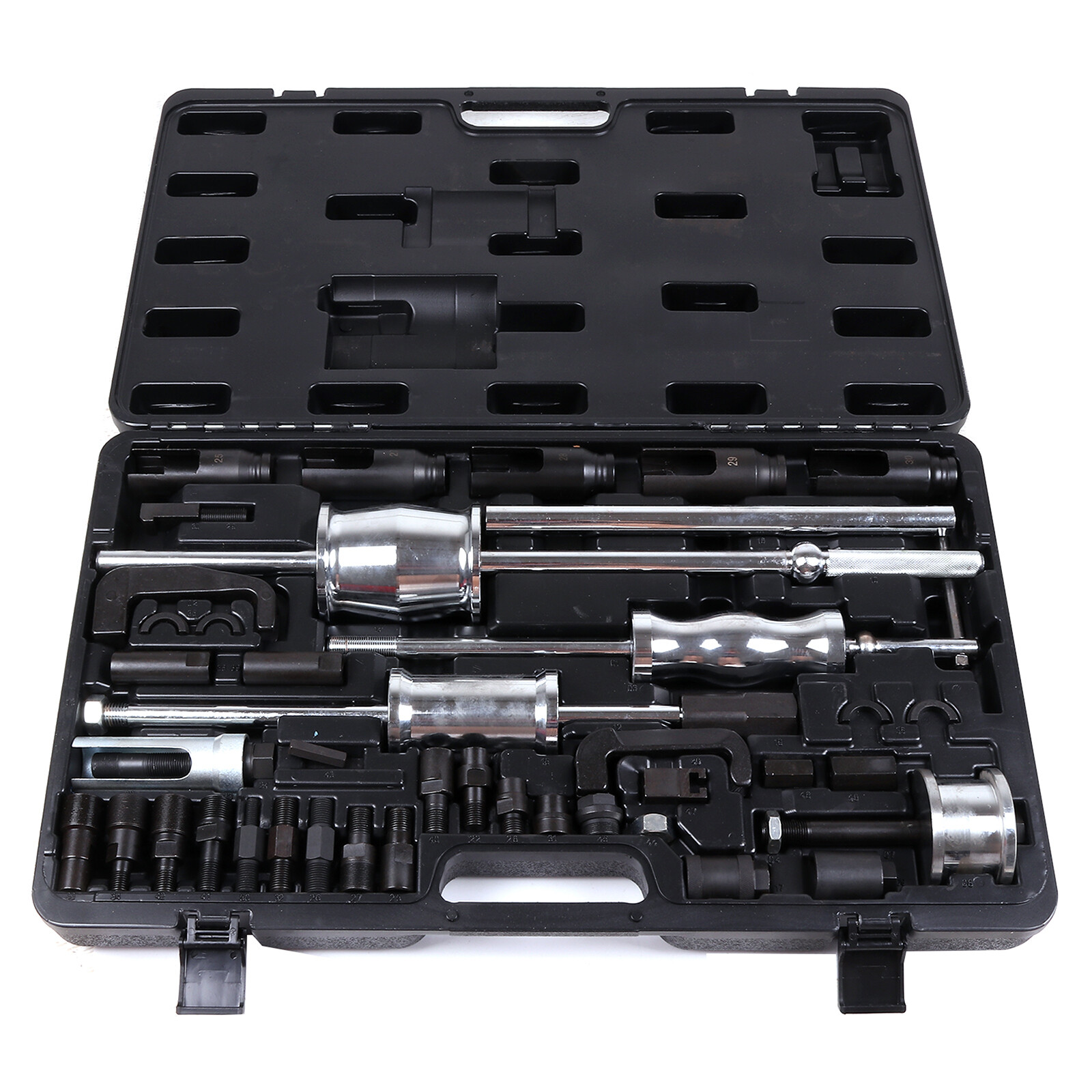 Complete Sets Auto Truck Diesel Injector Extractor Slide Hammer Puller Adaptor