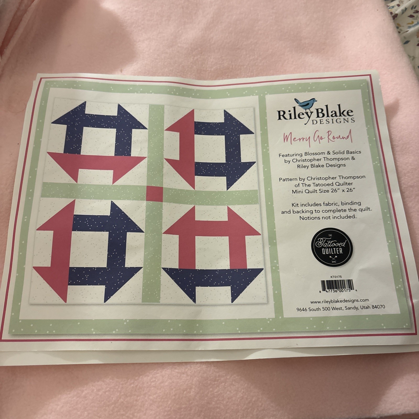 Riley Blake Designs Merry Go Round Quilt Kit
