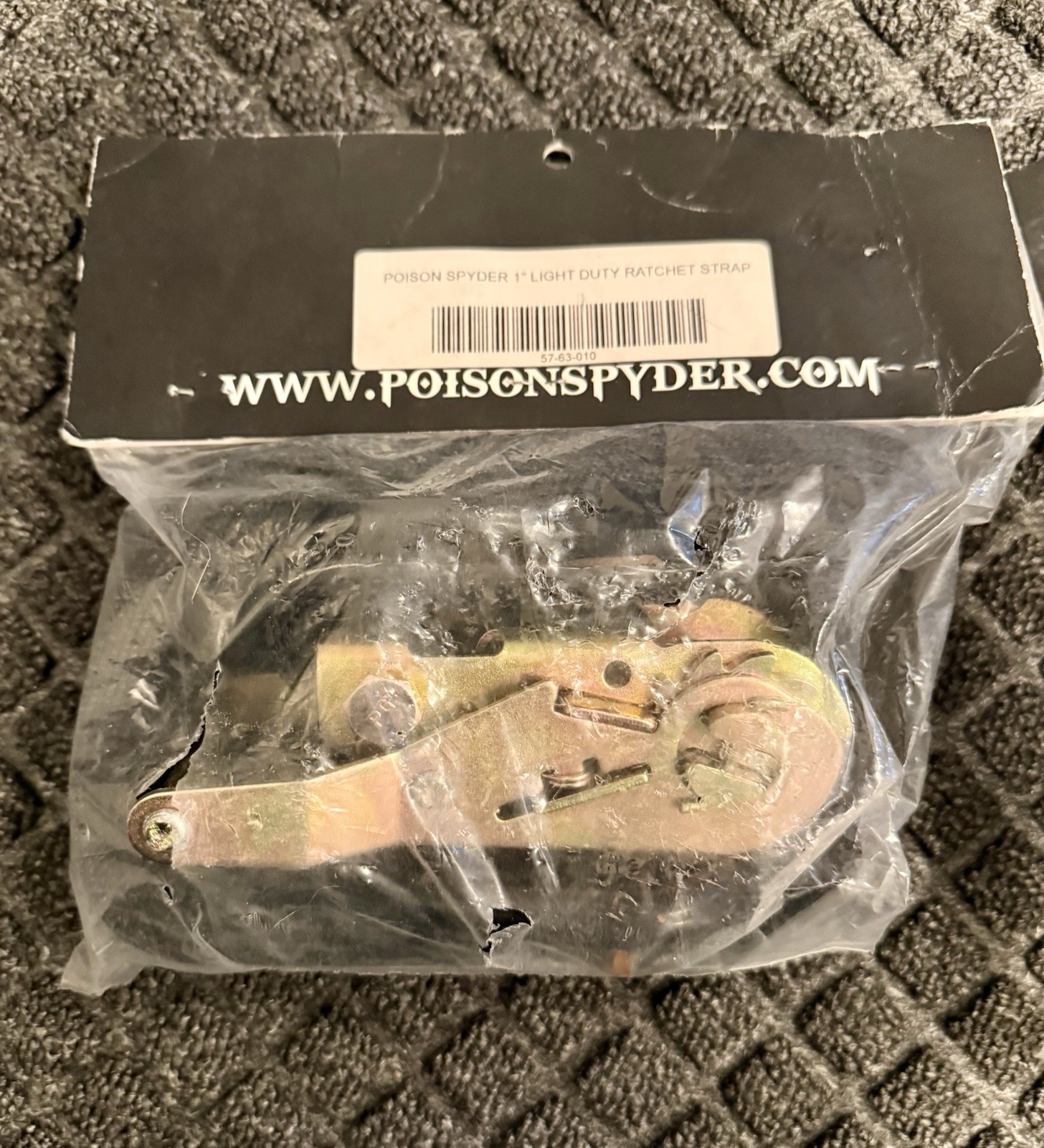 Poison Spyder Jeep Ratchet Straps Pair Light Duty 1in