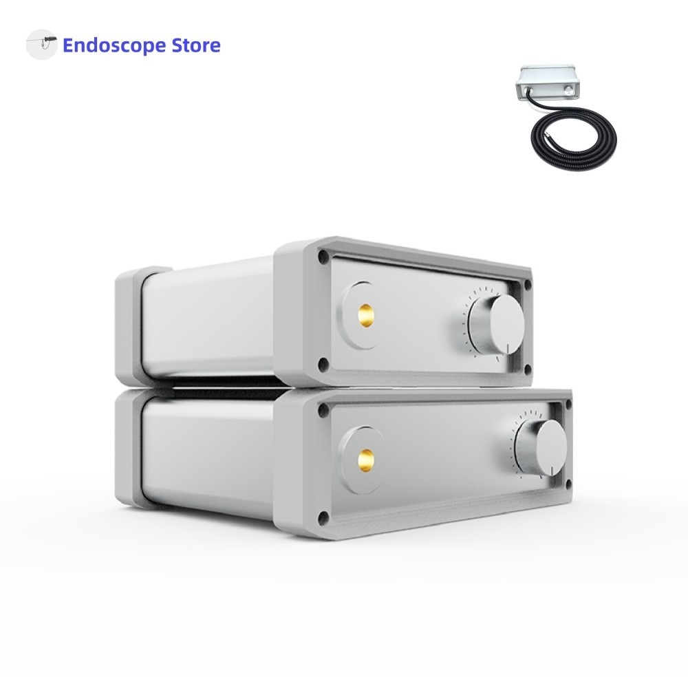 Medical Portable Endoscope Microscope LED 50W 100W Light Source Customized