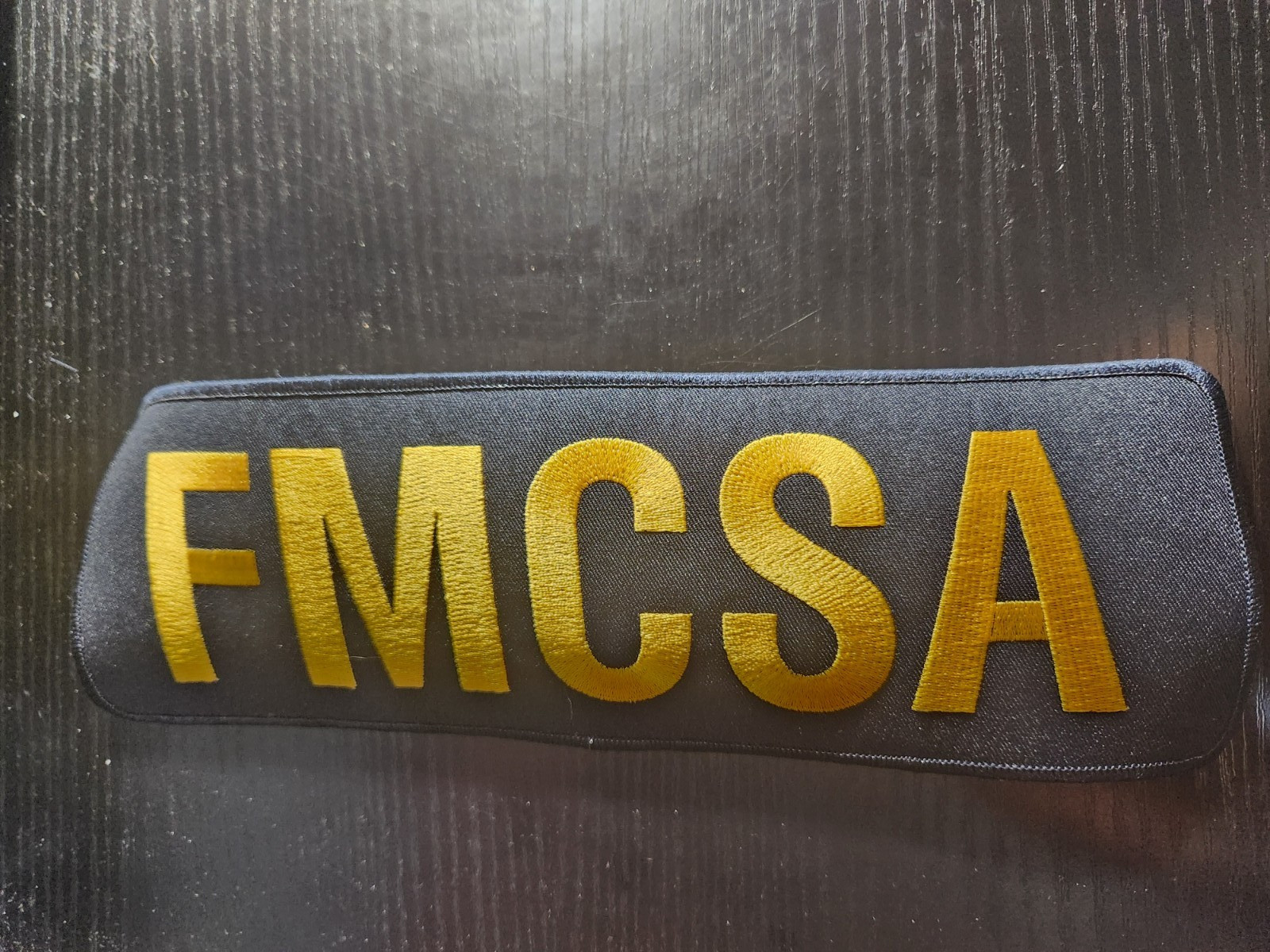 US FMCSA Rectangle Patch For Display Only - Collectable